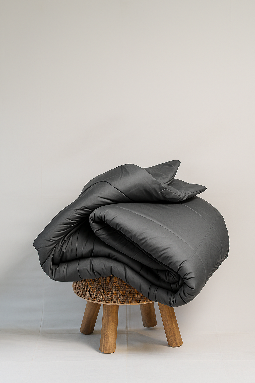 Double Comforter Dark Grey