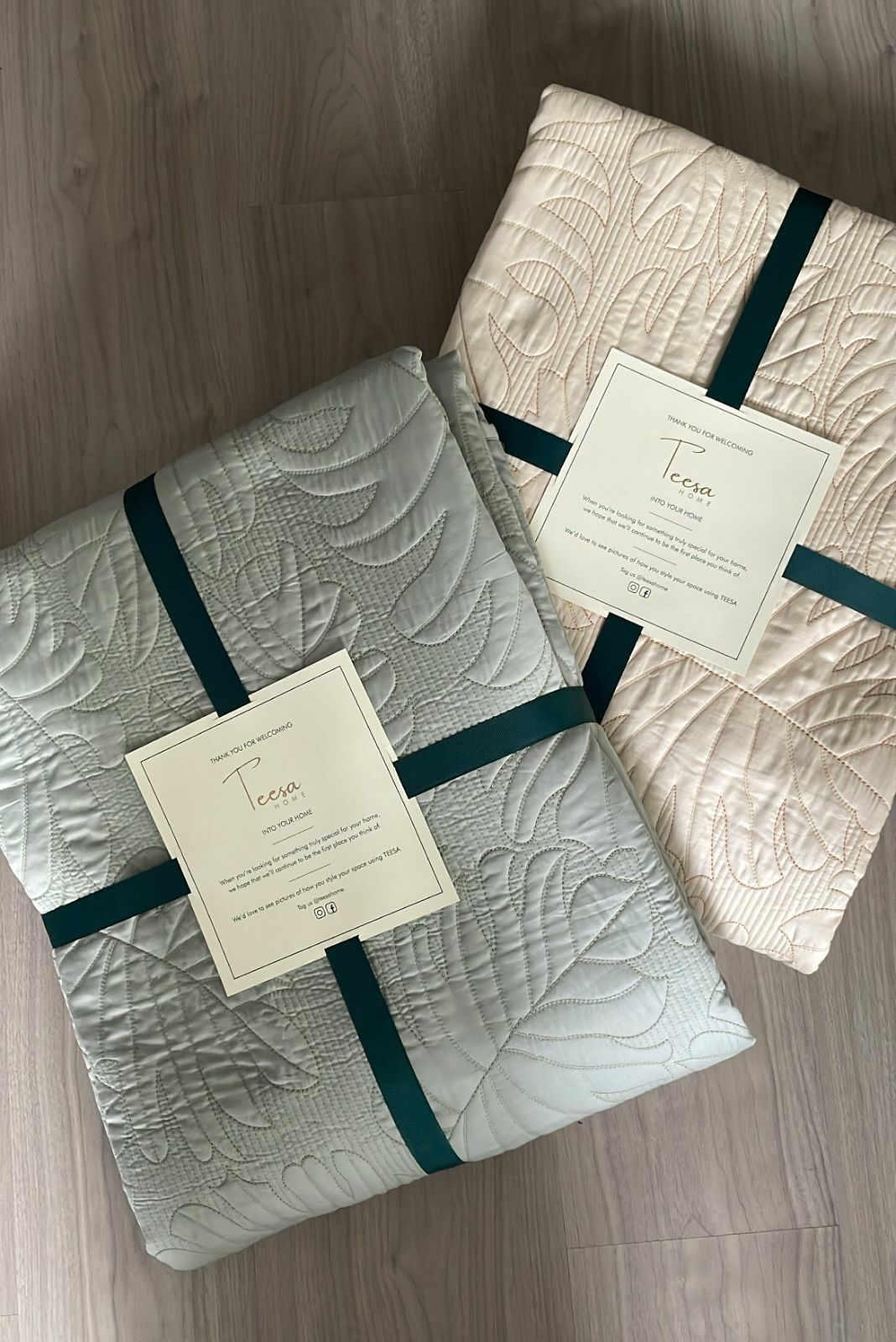 MALTA MINT COTTON CUSHION COVER