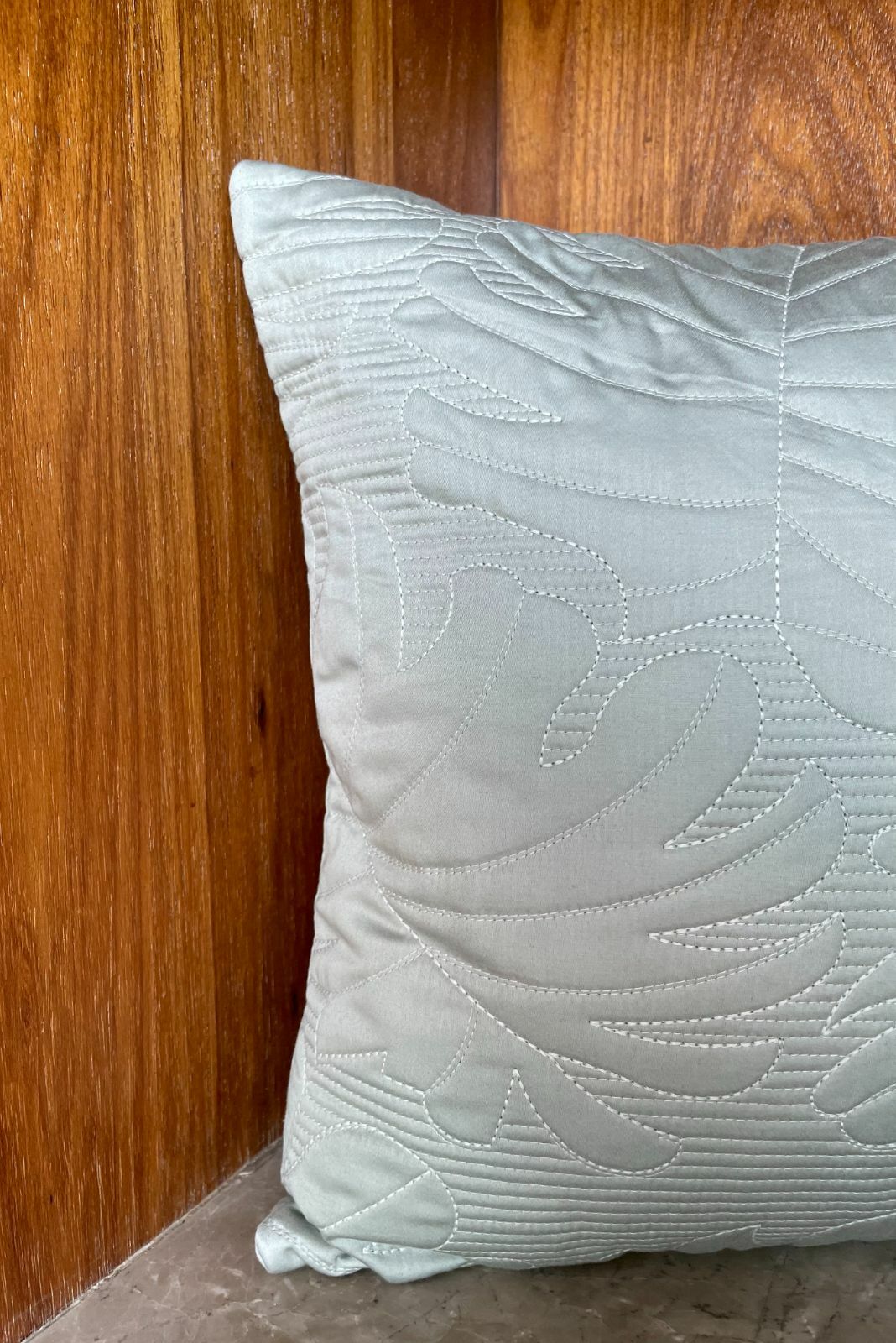 MALTA MINT COTTON CUSHION COVER
