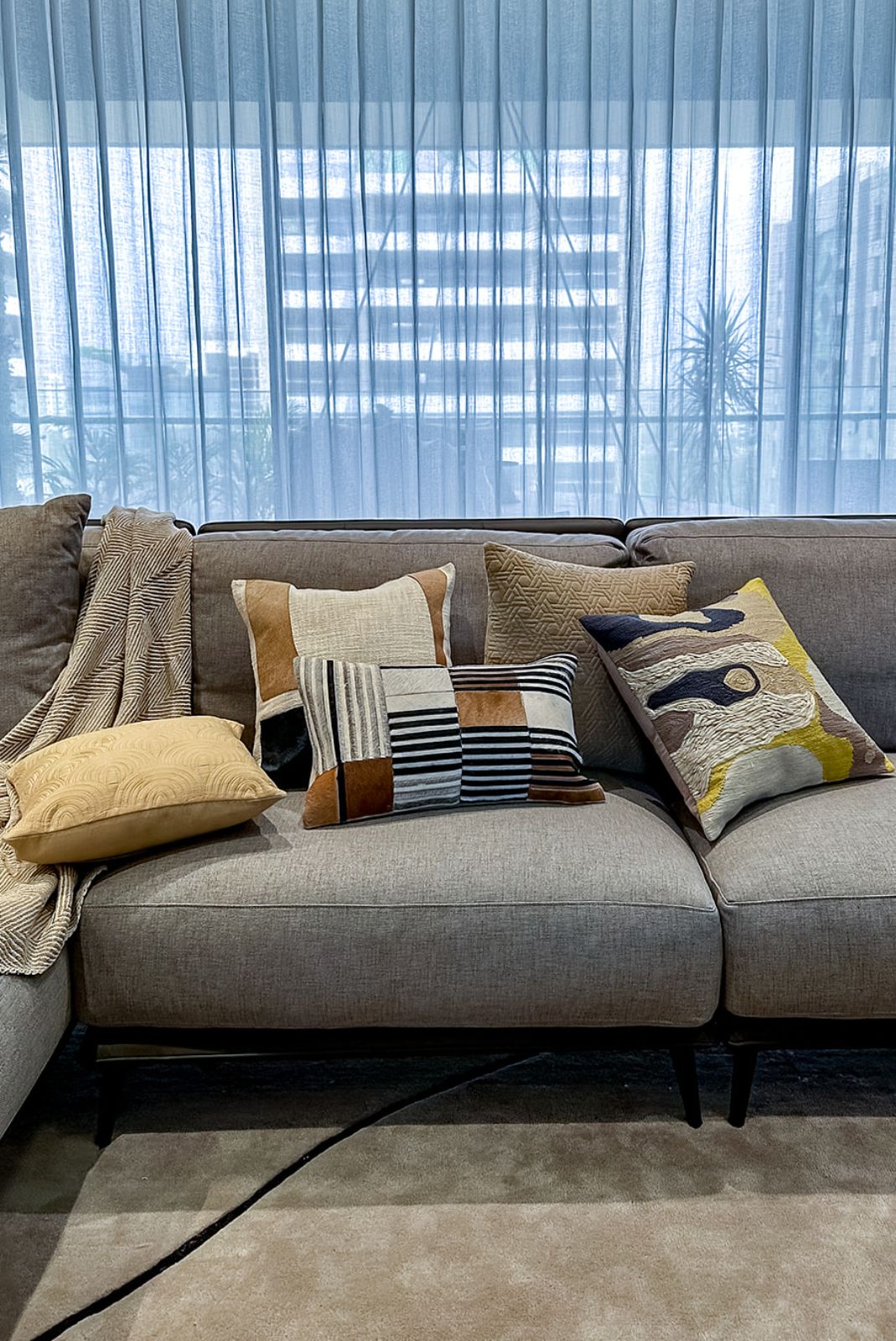 GIZA CUSHION COVER LUMBAR