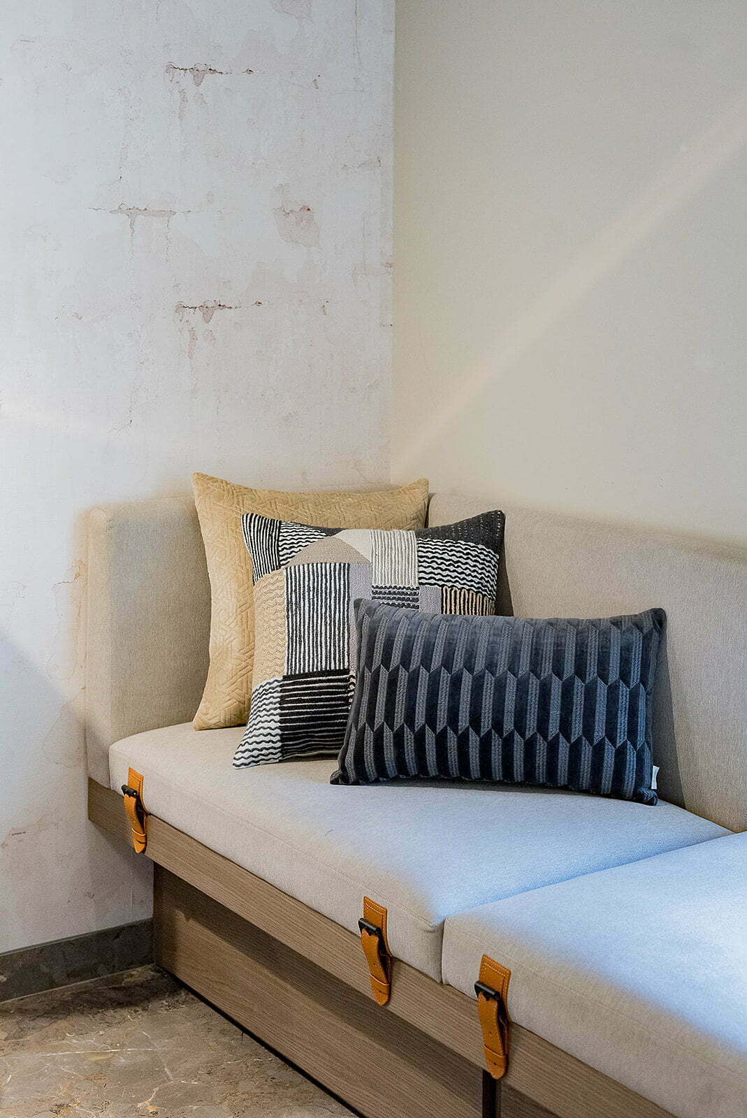 NOVA CHARCOAL GREY VELVET CUSHION COVER