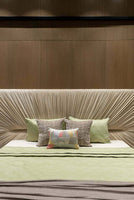 Giovi Silver Grey Velvet Cushion Cover