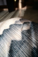 Noir Square Printed & Embroidered Cushion Cover