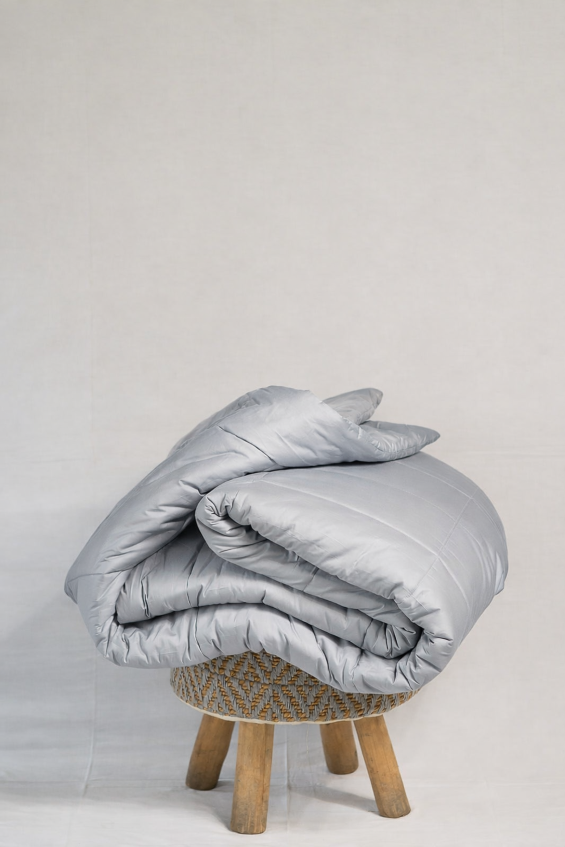 Double Comforter Light Grey
