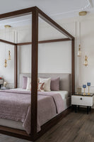 Emma Dusty Pink Bedspread Set