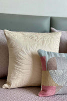 Malta Ivory Cotton Cushion Cover
