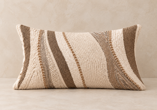 Arden Embroidered Cushion Cover