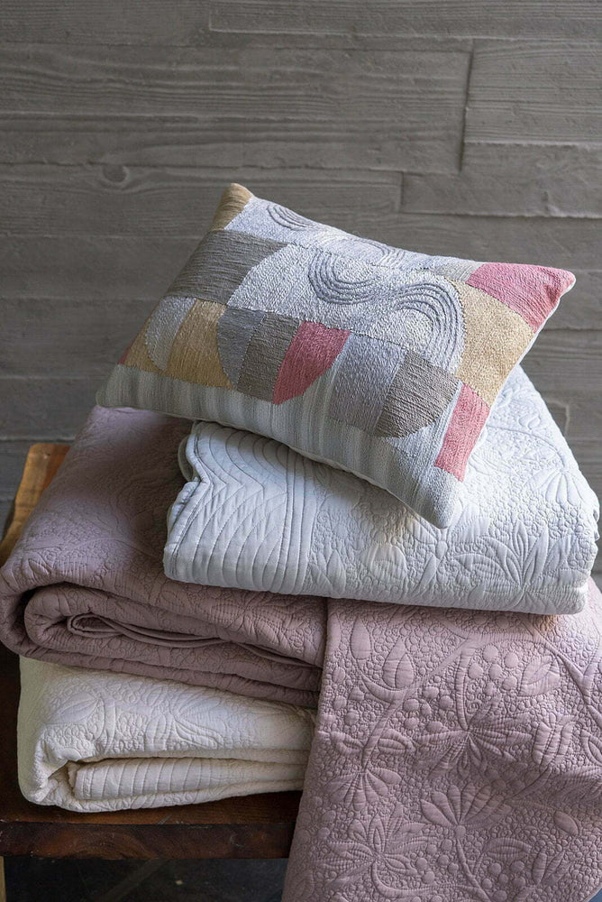 Summer Dream Multicoloured Embroidered Cushion Cover