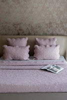 Dancing Lotus Ivory Cotton Sham