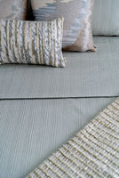Linea Mint Cotton Bedspread Set