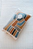 Amber Hand Embroided Lumbar Cushion Cover