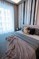 Linea Charcoal Grey Cotton Bedspread Set