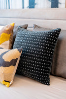 Veloura Blue Velvet Cushion Cover