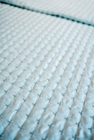 Claire Mousse And Ivory Reversible Bedspread Set