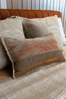 Soneva Embroidered Lumbar Cushion Cover