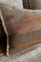 Soneva Embroidered Lumbar Cushion Cover